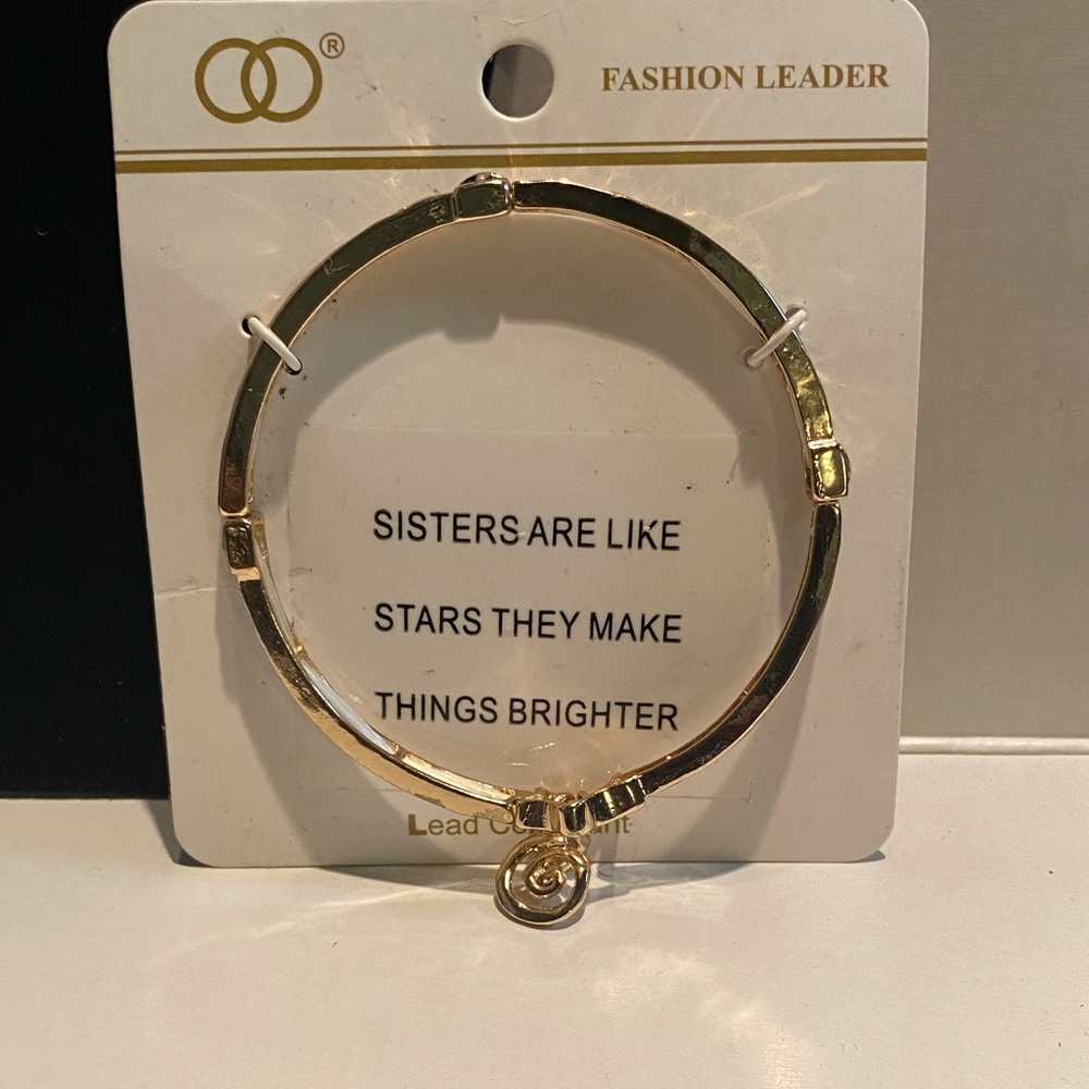 Sisters Charm Bracelet
